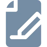 File Signature SVG Icon